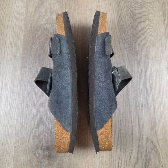Birkenstock Arizona Suede Leather Sandals Size 11 - Picture 3 of 11